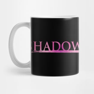 Shadowhunters logo (pink watercolour) / The Mortal Instruments - Clary, Alec, Jace, Izzy, Magnus - Malec - Parabatai - rune Mug